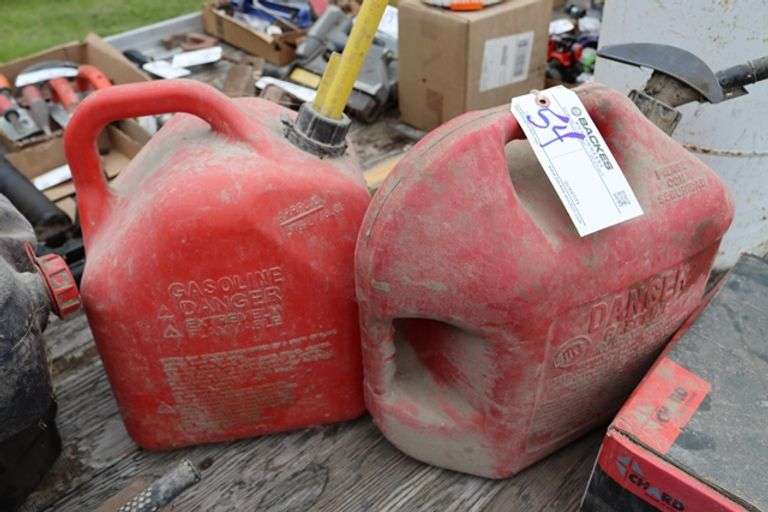 Pair to go - 5 gallon gas cans