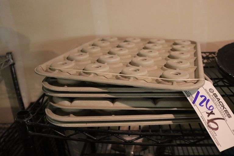 Times 6 - fiberglass cup trays