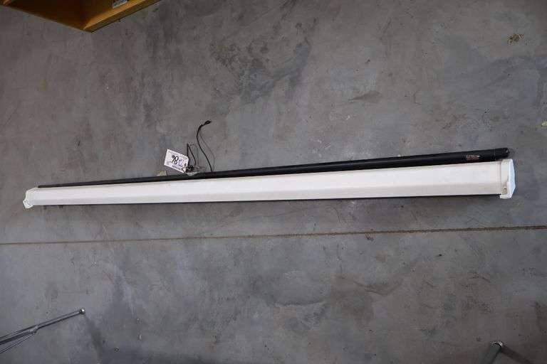 Draper 84" pull down projection screen