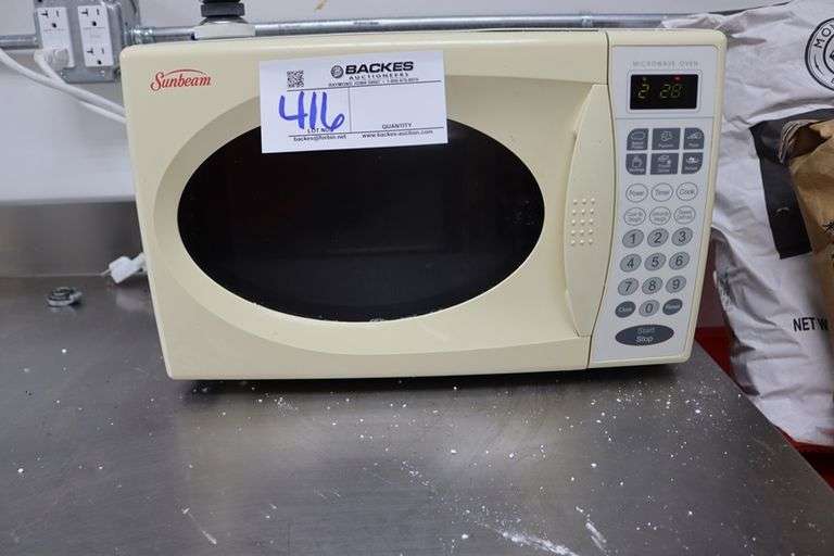 Sunbeam microwave