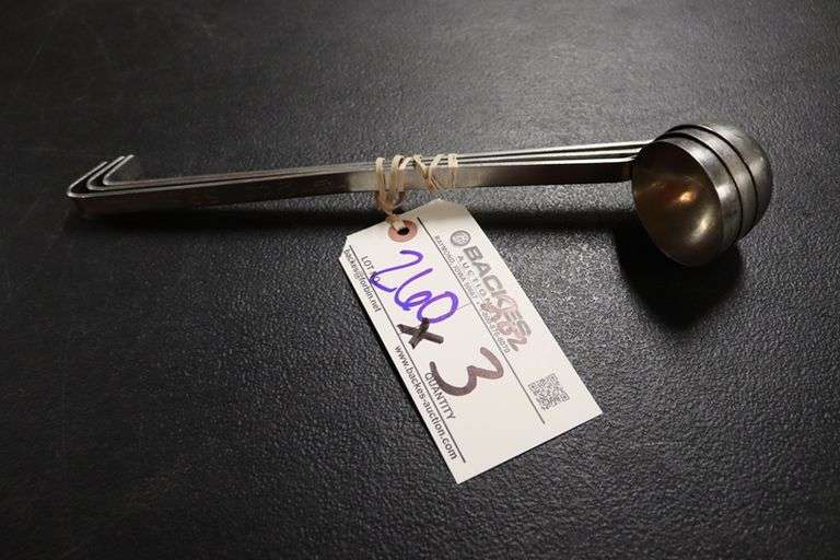 Times 3 - 2 oz ladles