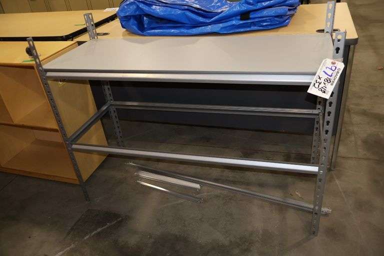 18" x 48" x 32" metal framed light weight rack
