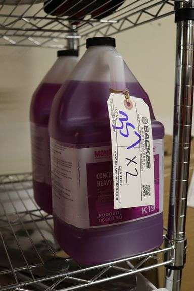 Times 2 - gallons of Monogram concentrated degreaser