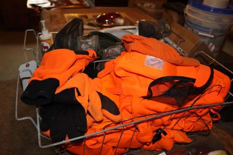 2 crates to go - Assorted hunting gear