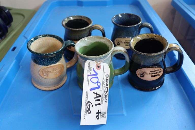 All to go - Assorted Pancake House coffee mugs