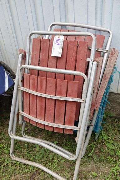 All to go - 4 fold up chairs