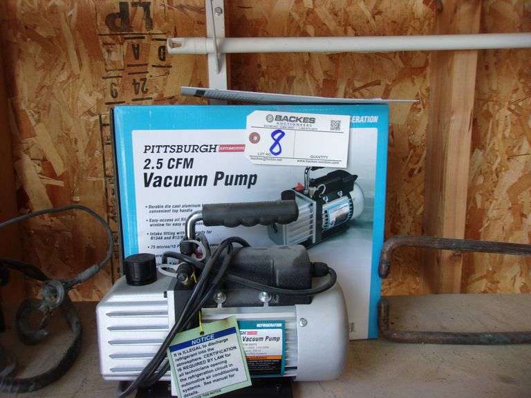 New Vacuum pump
