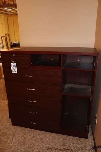 48" x 48" x 18" wood decorative dresser - nice