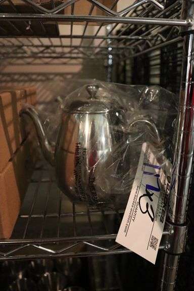 Times 3 - new stainless tea pots