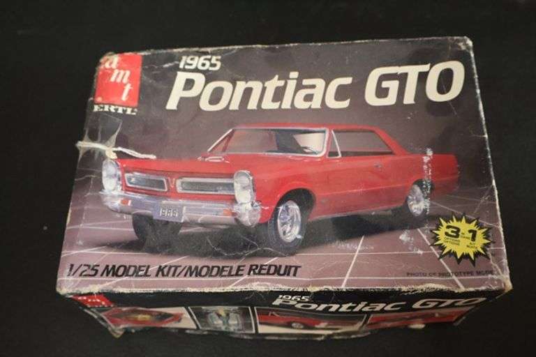 Ertl AMT 1965 Pontiac GTO model - Located upstairs - Backes Commercial ...