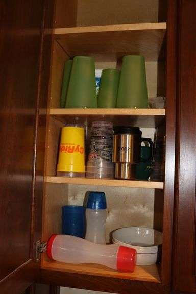 Cabinet to go - Cups, plates, & more