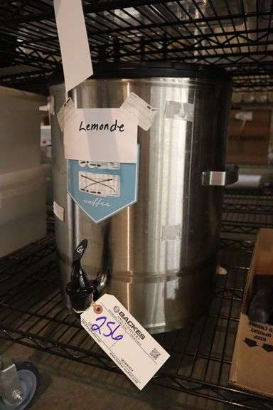 Stainless beverage dispenser