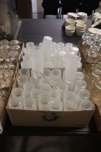 Times 56 - Frosted highball glasses