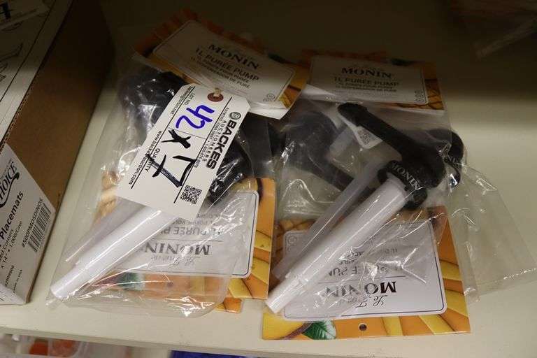 Times 7 - Monin 1L (liter) Puree pumps