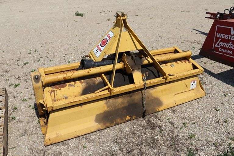King Kutter II model TG-72-YK All Gear Driven 72" roto tiller, s/n 900106216