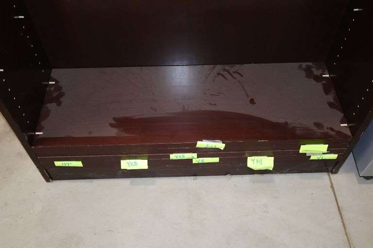 36" x 60" x 12" wood laminate book case