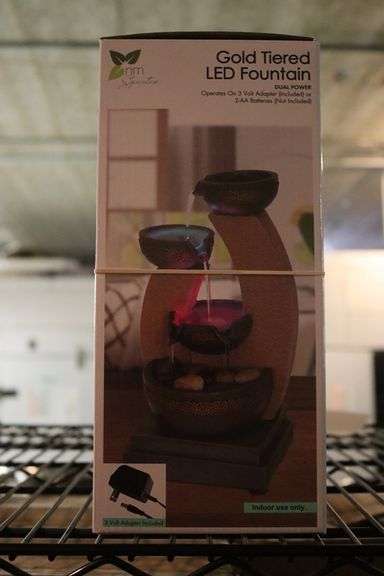 Gold Tear LED fountain
