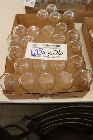 Times 26 - fluted wine glasses