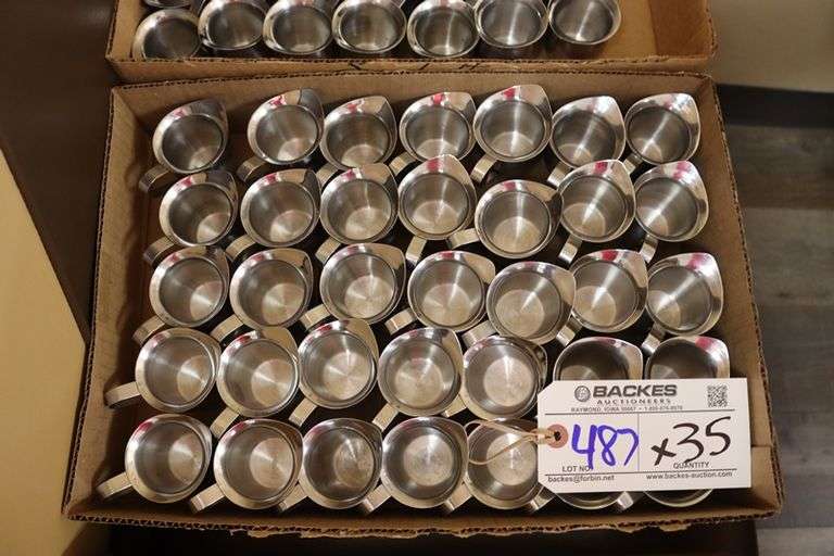All to go - 35 stainless creamer bells