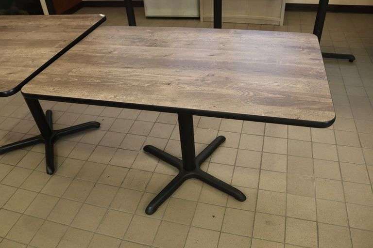 Times 2- 30" x 48" and 36" x 36" matching dura edge tables