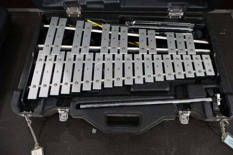 Pearl Xylophone with case - buyer to view to make sure complete