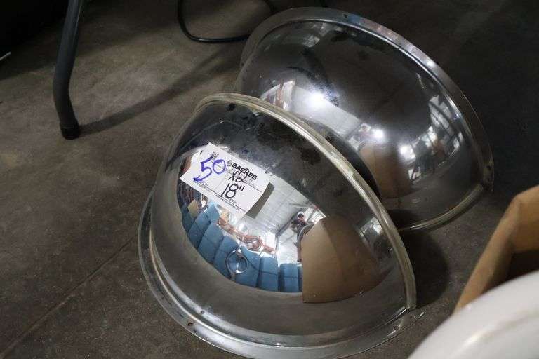 Times 2 - 18" wall mount security mirrors