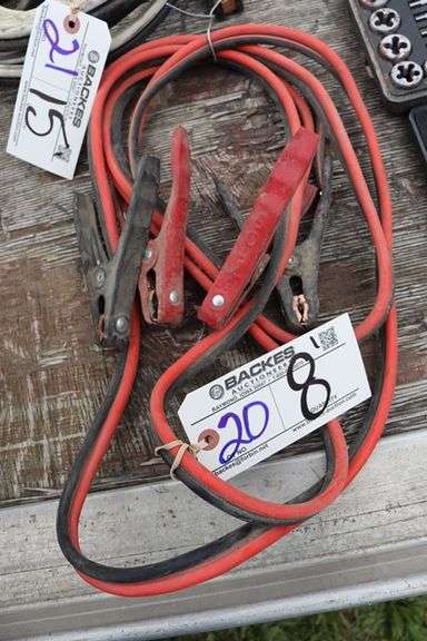8' long jumper cables