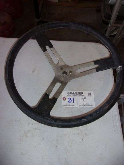 17" steering wheel
