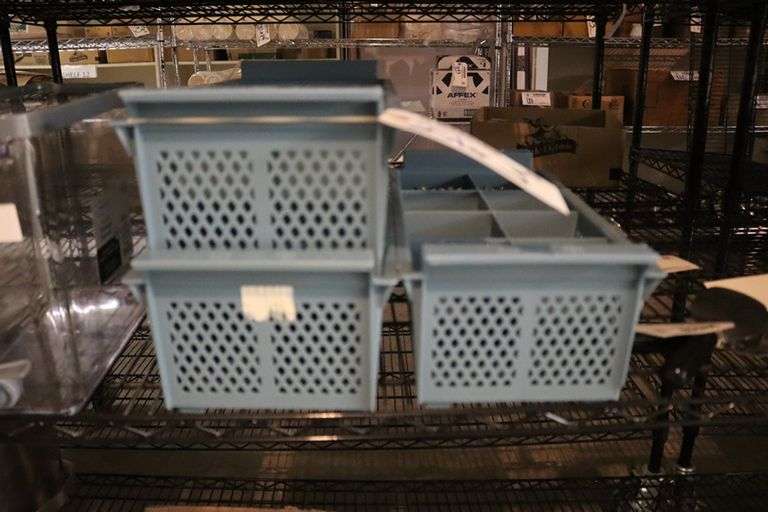 Times 3 - silverware dish box racks with no handles