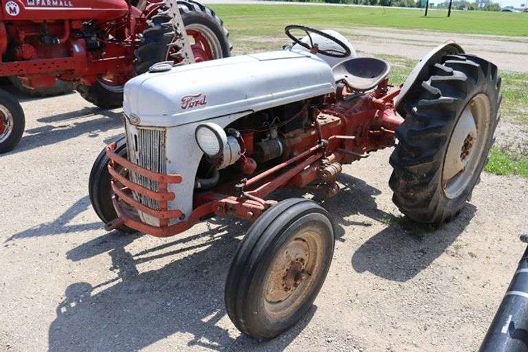 Ford 8N tractor w/ belly mount 72" sickle mower, New Battery, fenders, good rubber, 161 hours on meter