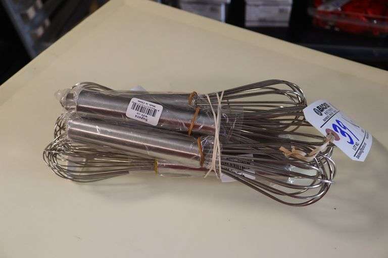 Times 6 - Pinch WWP-10 stainless 10" whips
