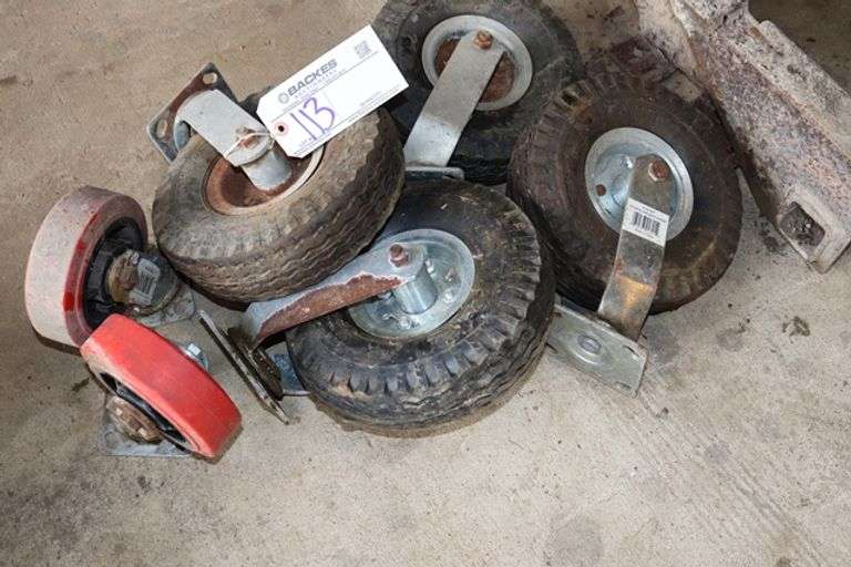 All to go - 6) 6" & 10" castors