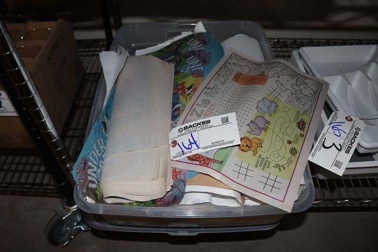 Tote to go - assorted paper products and more