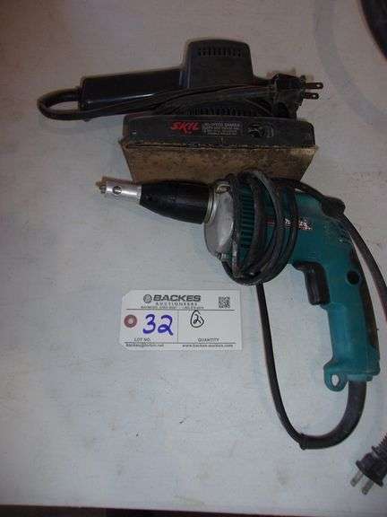 Electric sander and driver