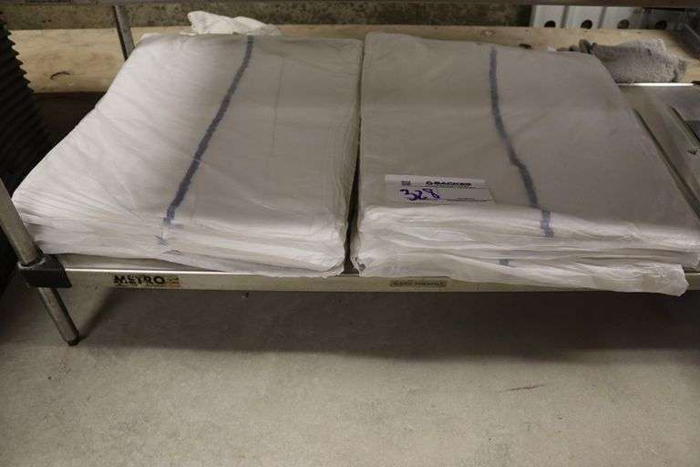 Shelf to go - cleaned rags
