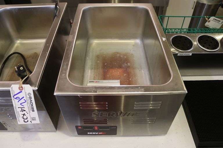 ServIt digital 12 x 20 food warmer