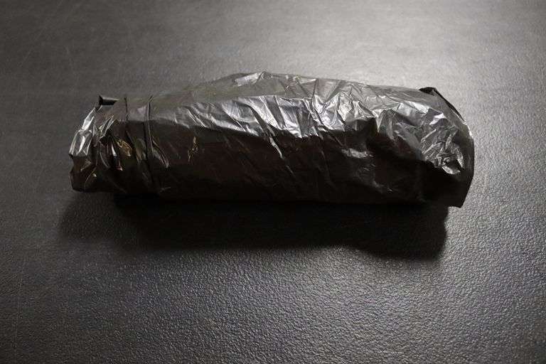 Large case of 33 gallon trash can liners