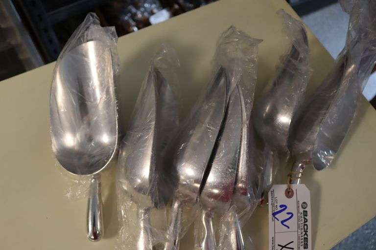 Times 7 - Pinch AMS-24 aluminum 24 oz scoops