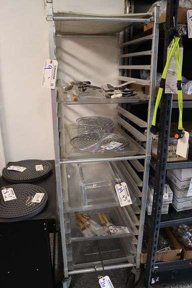 Winholt portable sheet pan rack