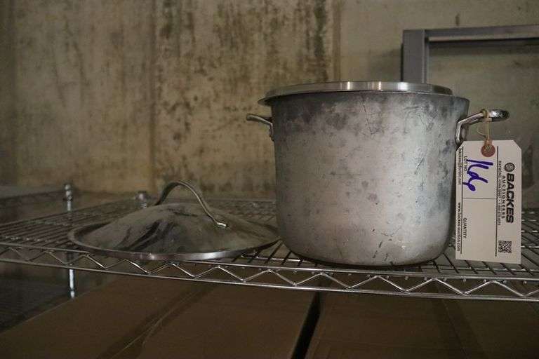Anolon induction stock pot with lid