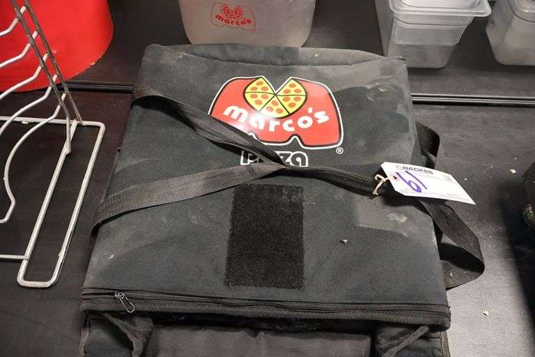 Covex insulated pizza delivery bag