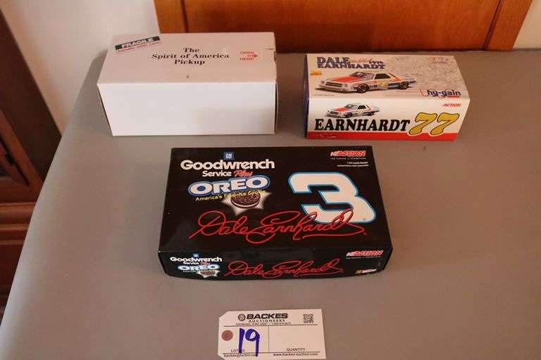 All to go - assorted Earnhardt collector cars