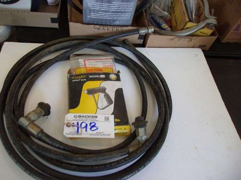 Hose and nozzle