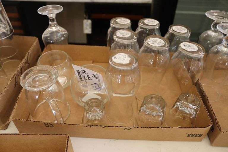 Box to go - assorted bar glasses