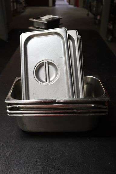 Times 4 - 1/3 x 4 with lids - heavy duty