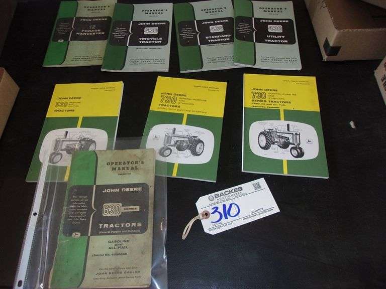 All to go John Deere manuals