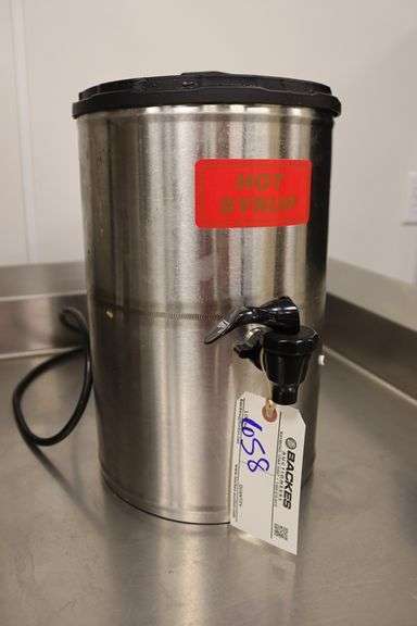 Curtis SW-2 hot syrup dispenser