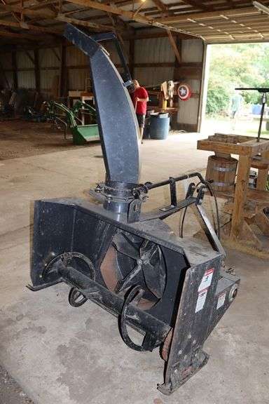 NorTrac 50" grey 3 point PTO snowblower