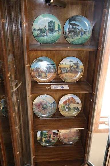 All to go - 8 Little Farm Hands & Farmland Memories plates - Located upstairs