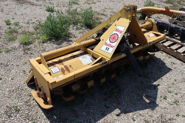 King Kutter II model TG-72-YK All Gear Driven 72" roto tiller, s/n 900106216